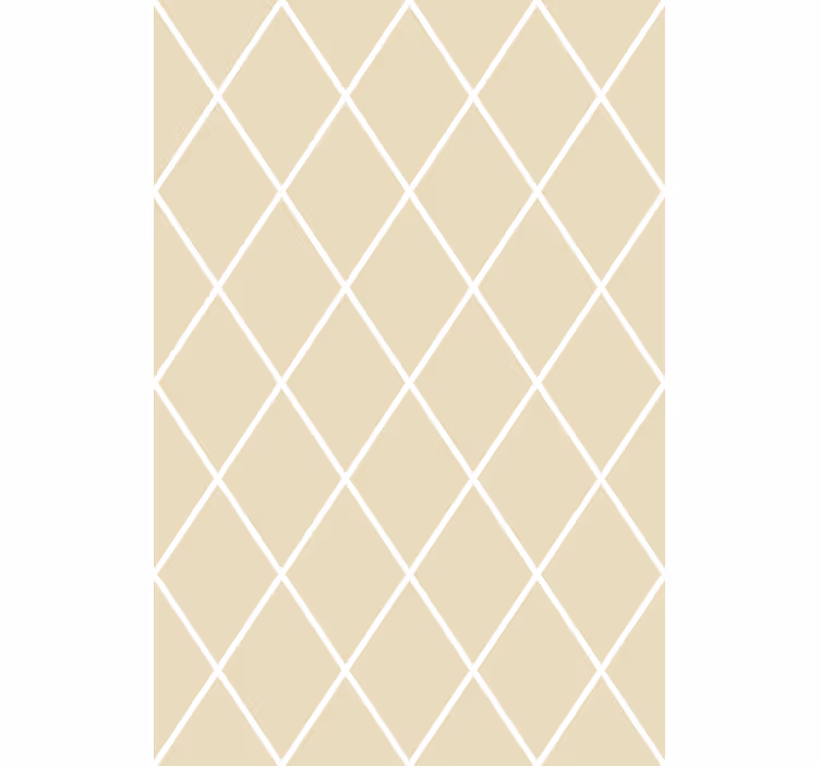 Fenster Rollo modern rautenmuster eleganz - TenStickers