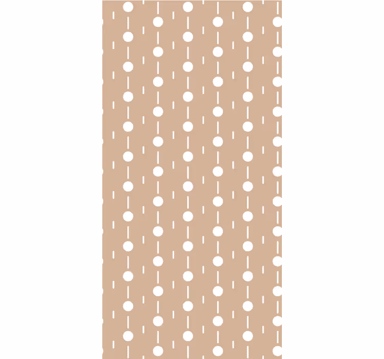 Rollo Fenster Muster geometrisches punktmuster - TenStickers