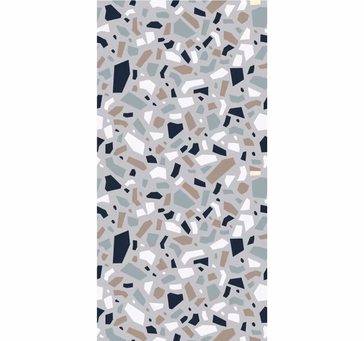 Rollo Fenster Muster abstraktes terrazzomuster - TenStickers