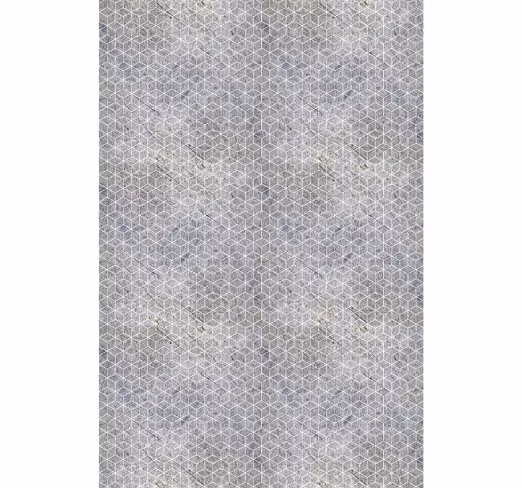 Rollo fenster muster mit geometrischem netzdesign - TenStickers