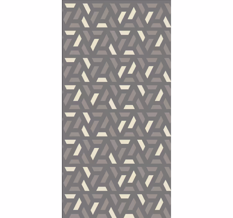 Fenster Rollo modern geometrisches neutrales muster - TenStickers
