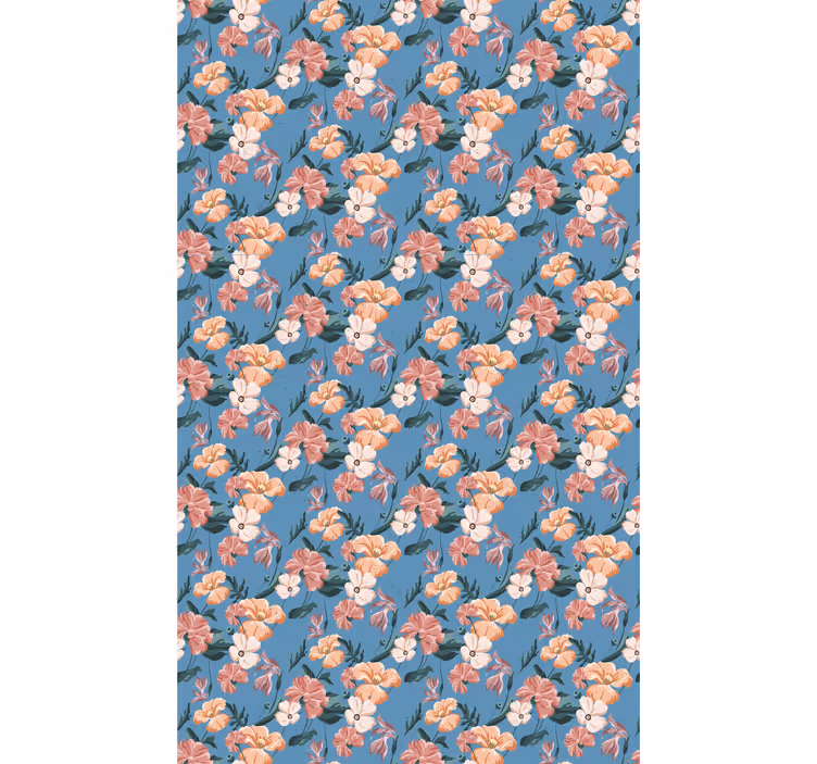 Rollo Fenster Blumen und Pflanzen blumenmuster freude - TenStickers