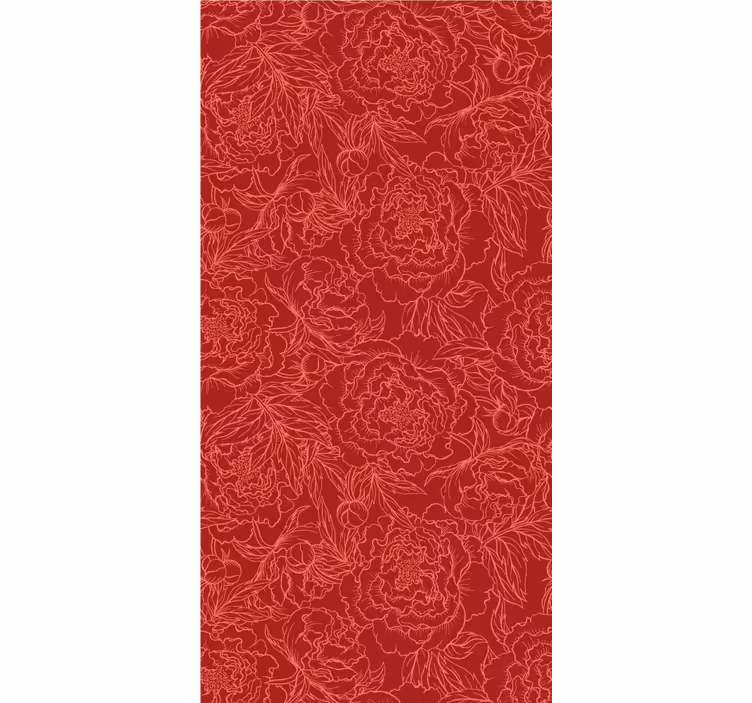 Rollo Fenster Blumen elegante blumenkompositionen - TenStickers