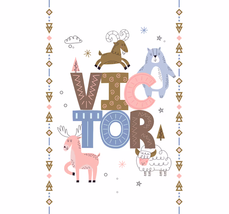Tiermotiv Rollo Kinderzimmer - TenStickers