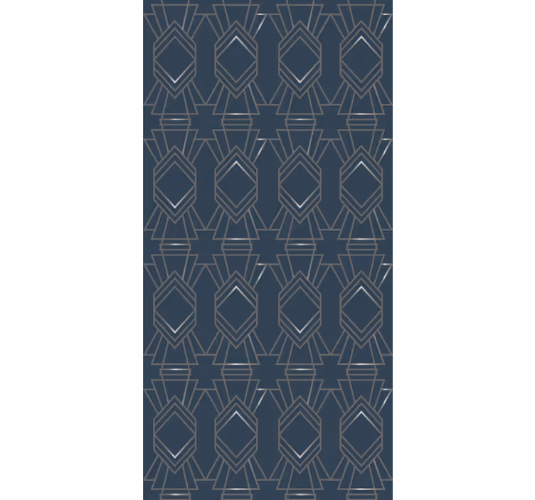 Fenster Rollo modern muster mit geometrischen formen - TenStickers