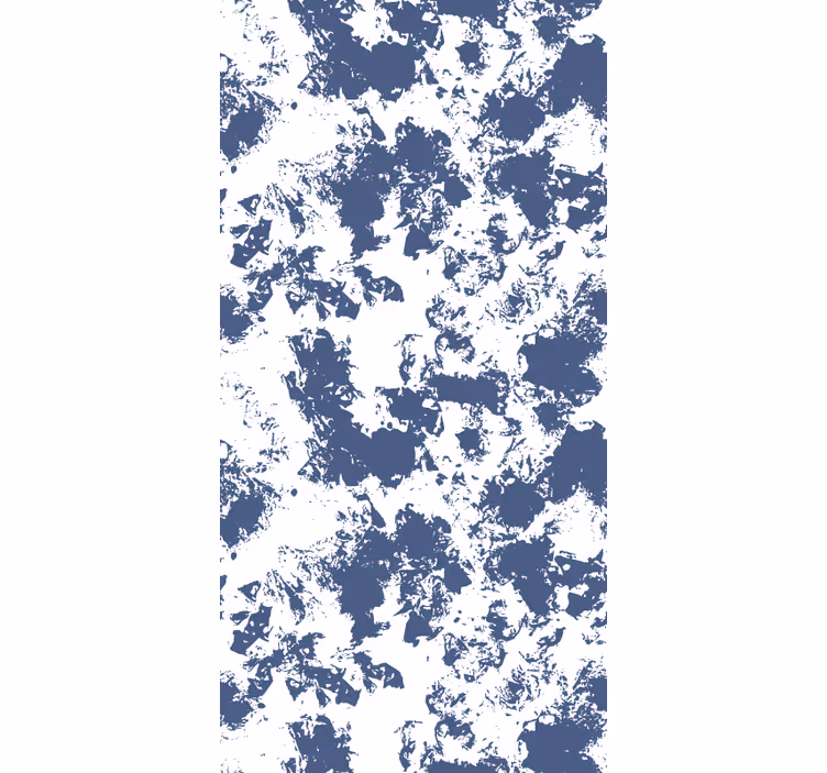 Rollo fenster muster abstraktes blaues muster - TenStickers