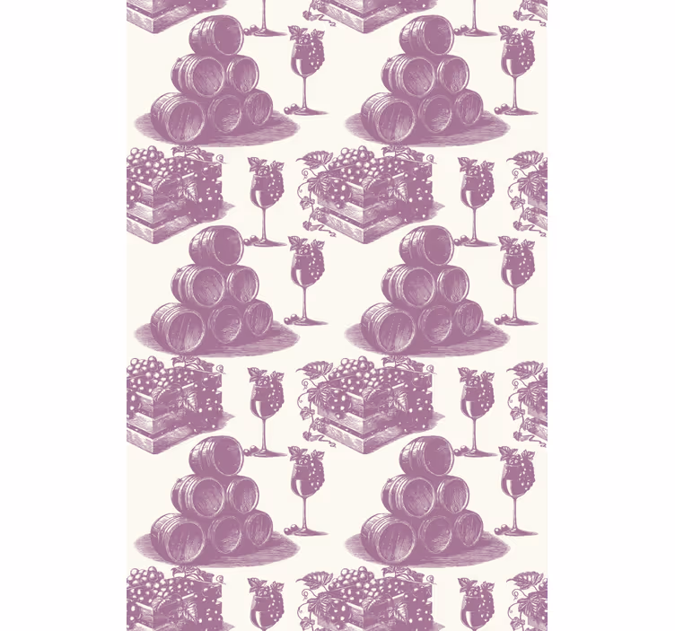 Klassische Küchenfenster Rollo Französisches vintage - TenStickers