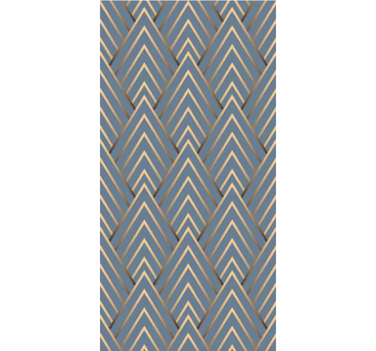 Fenster Rollo modern stilvolles geometrisches muster - TenStickers
