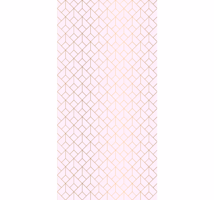 Fenster Rollo Elegant geometrische anordnung - TenStickers