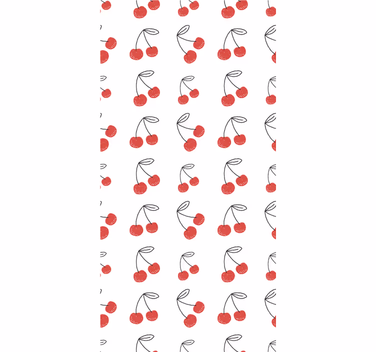 Rollo Fenster Obst kirschfruchtmuster - TenStickers