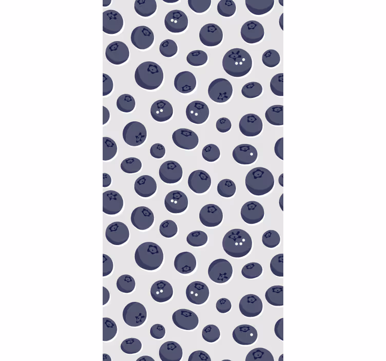 Rollo Fenster Obst blaubeermotiv - TenStickers