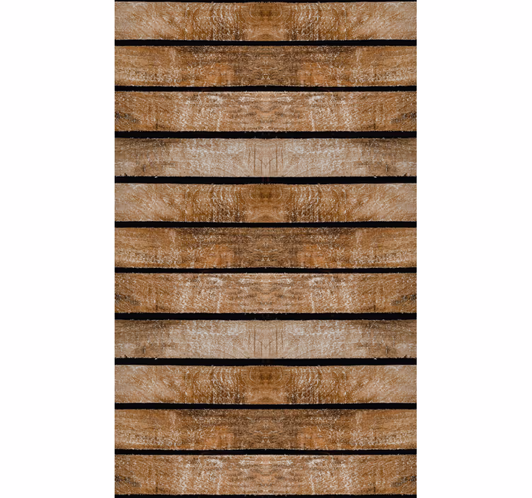 rollo mit Textur und Muster Holzlatten - TenStickers