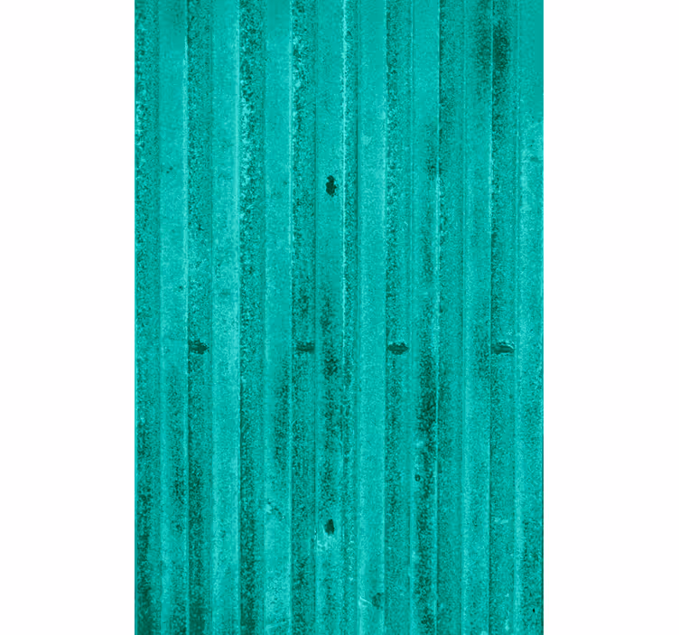 rollo mit Textur und Muster Metall Minzfarben - TenStickers