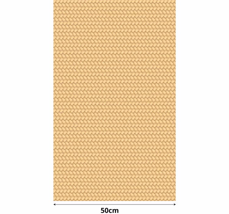 Rustikale Rollos geflochtenes Muster - TenStickers