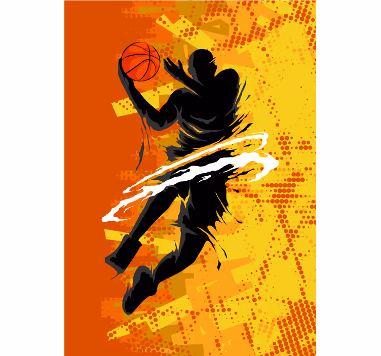 rollo Sport Basketballspieler - TenStickers