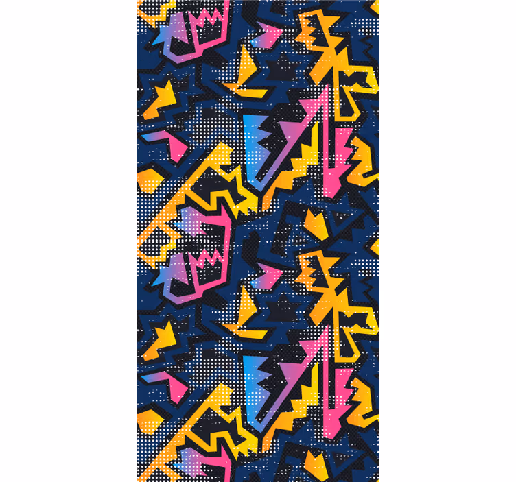 rollo Jugendliche geometrisches Graffiti - TenStickers
