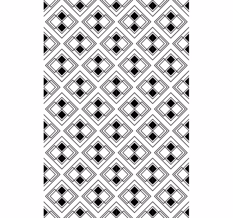 Moderne Rollos geometrischer Turm - TenStickers