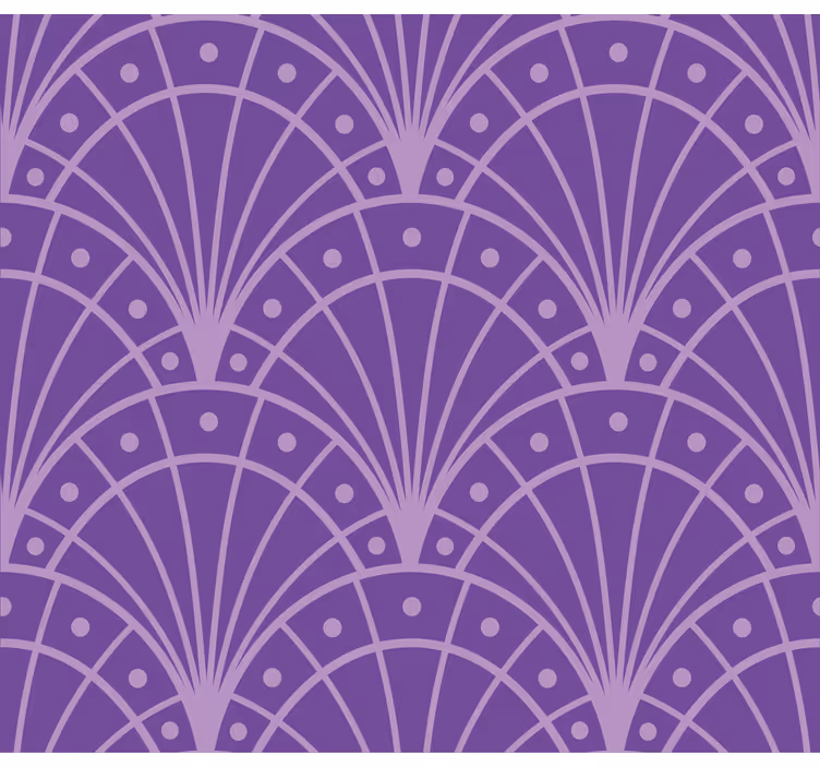Rollos Wohnzimmer minimalistisches lila Artdeco - TenStickers