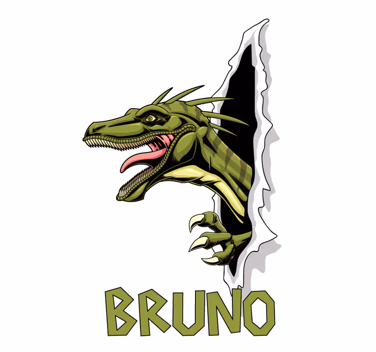 rollo fenster dinosaurier jura-raptor - TenStickers