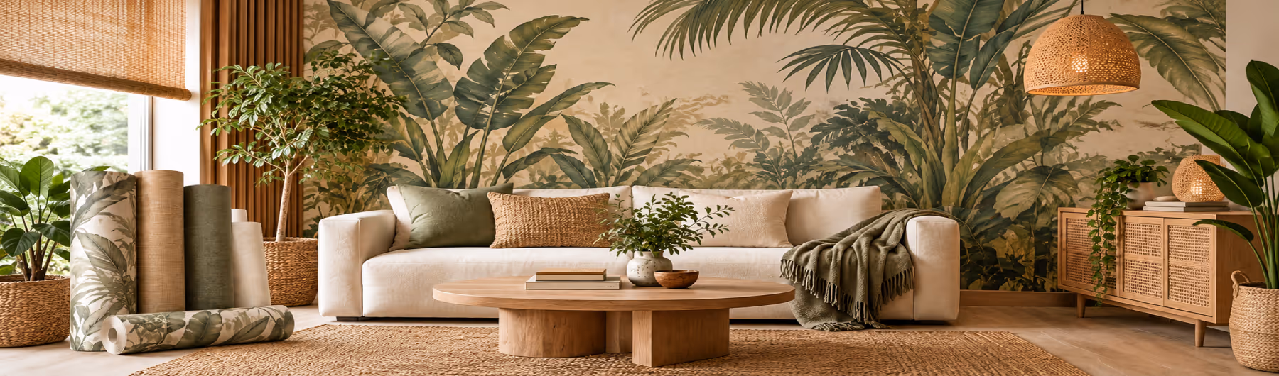 Neue Kollektion naturinspirierter Tapeten und Fototapeten