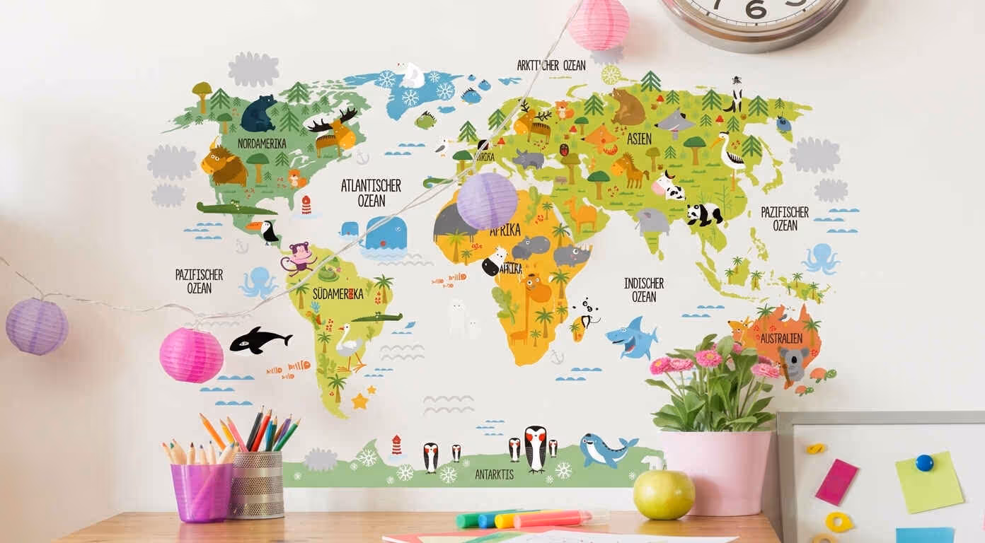 Wandtattoos Kinderzimmer - Tenstickers Wandtattoos Kinderzimmer - Tenstickers