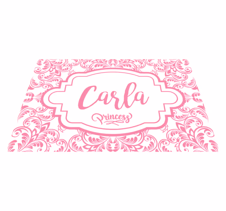 Tischset mit namen im eleganten design - TenStickers