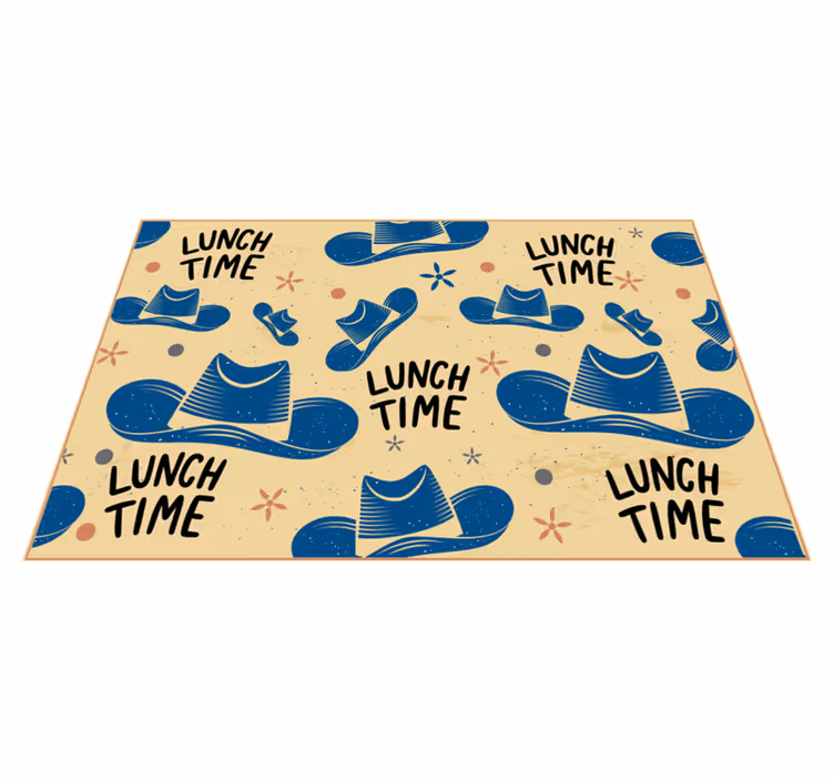 Tischsets originell für die mittagszeit - TenStickers