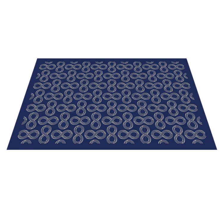 Tischset mit elegantem unendlichkeitmuster - TenStickers