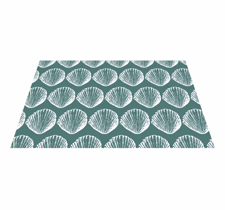 Tischset mit muschel-muster - TenStickers