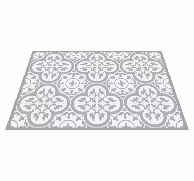 Tischset modern mit anspruchsvollem fliesenmuster - TenStickers