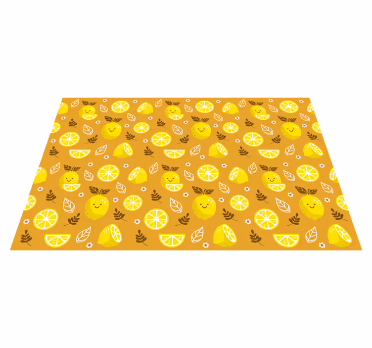 Tischset modern mit obstmotiv - TenStickers