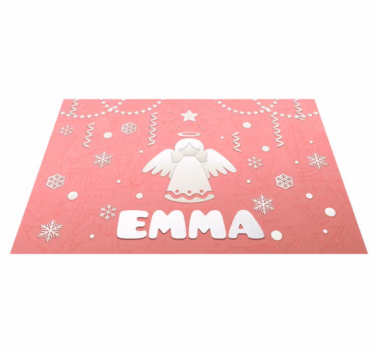 Tischset weihnachten engel feiertag motiv - TenStickers