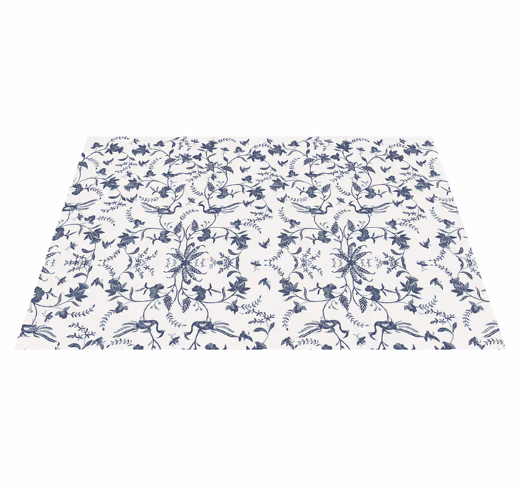 Tischset mit eleganter floraler inspiration - TenStickers