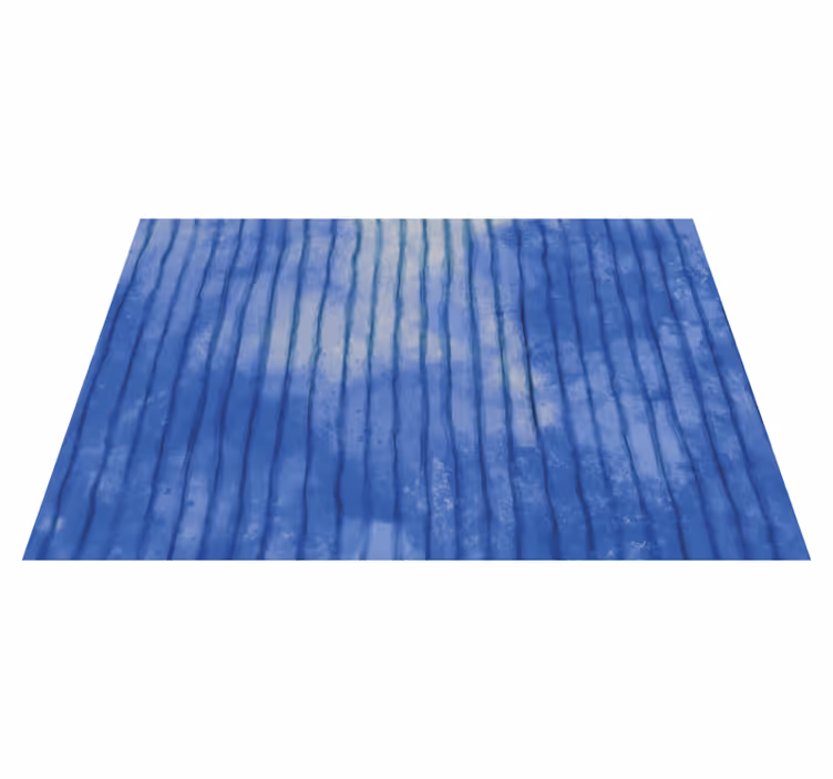 Tischset mit blauem streifenmuster - TenStickers