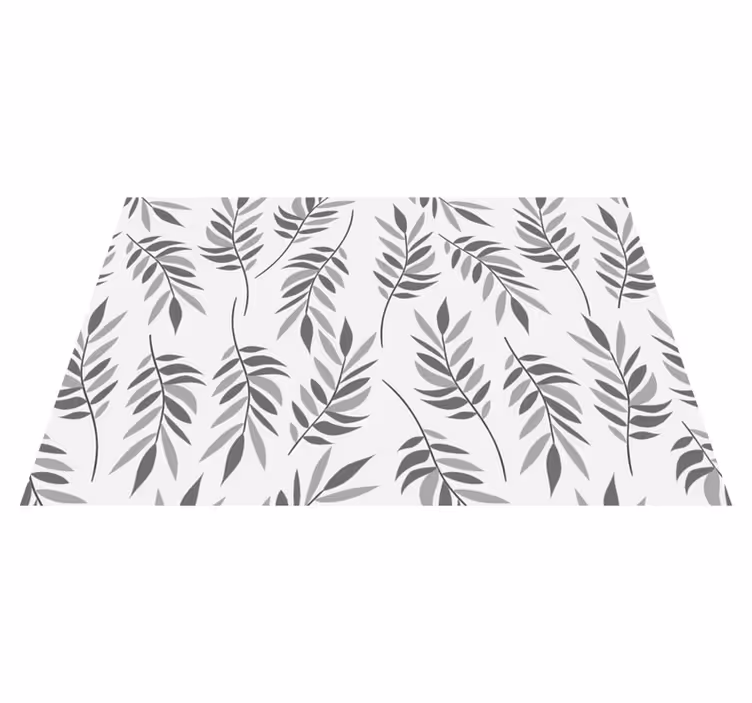 Tischset mit elegantem blattmuster - TenStickers