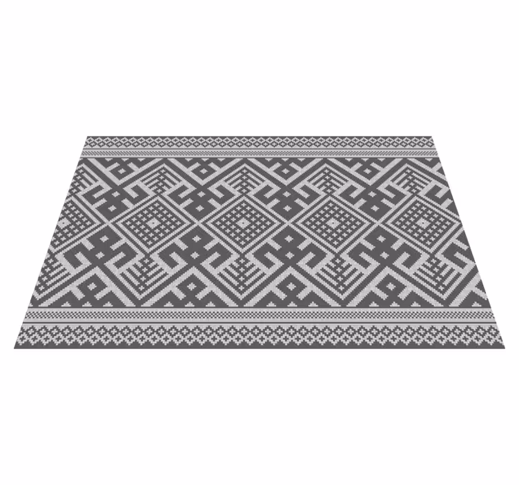 Tischset mit geometrischem mustermotiv - TenStickers