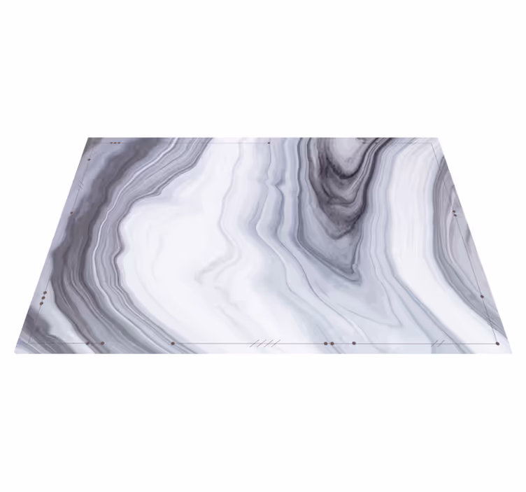 Tischset modern mit elegantem marmor-muster - TenStickers