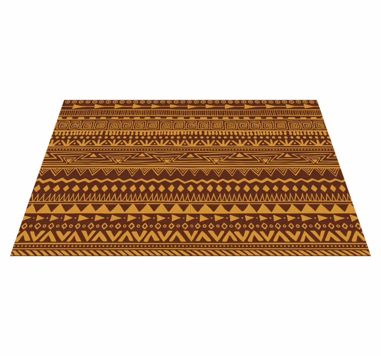 Tischset mit geometrischem tribal-muster - TenStickers