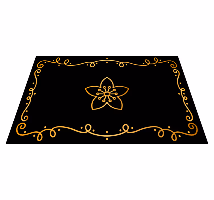 Tischsets originell mit anmutigem botanischen element - TenStickers