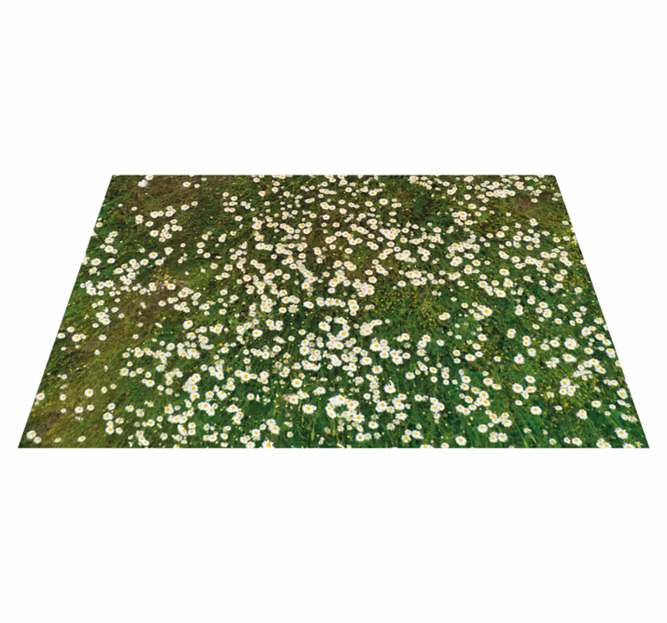 Tischset mit frischem blumenmuster - TenStickers