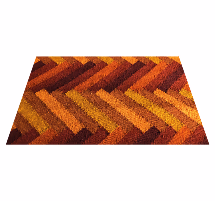 Tischset mit lebhaftem geometrischen muster - TenStickers