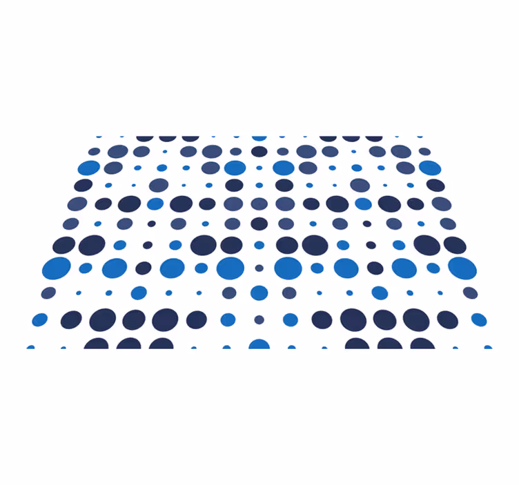 Tischset mit kreisförmigem muster - TenStickers