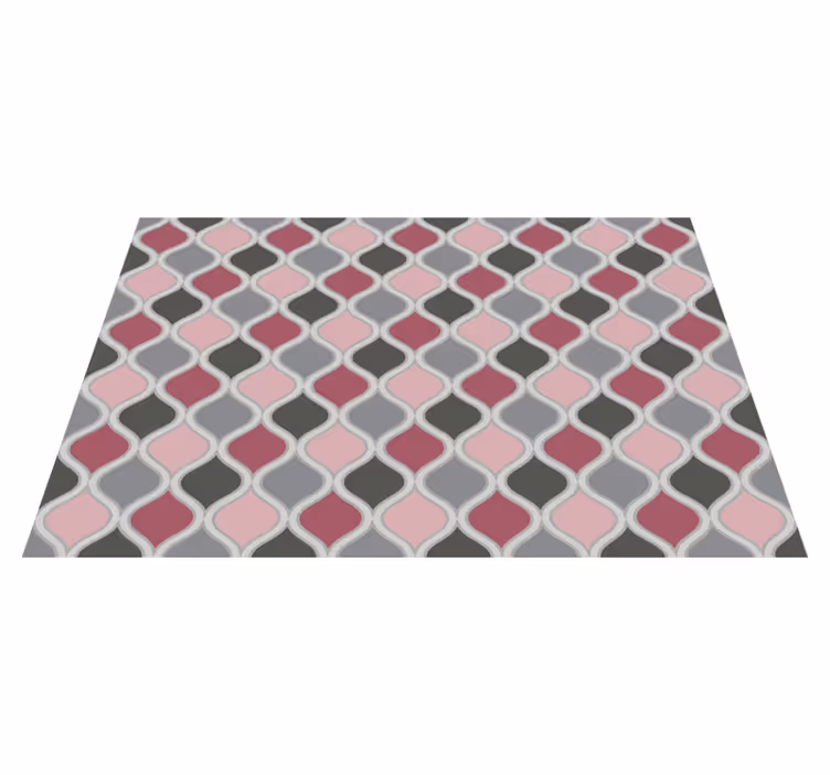 Tischset mit buntem musterdesign - TenStickers