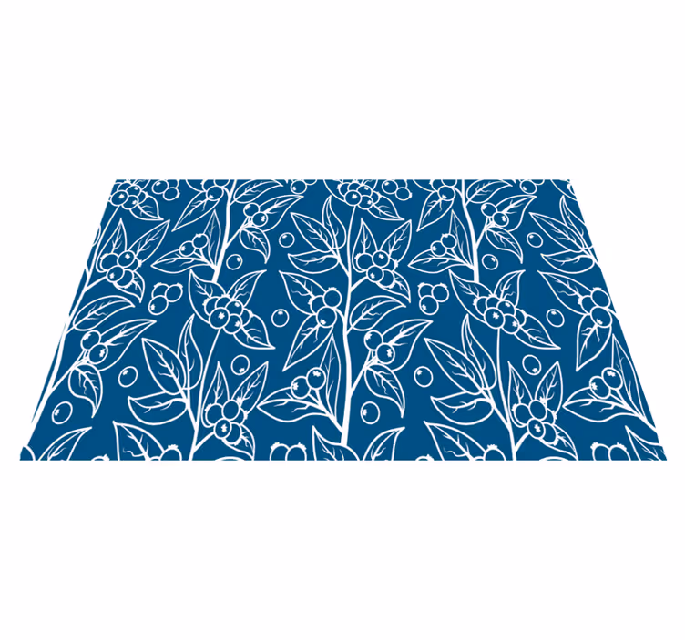 Tischset zartes blumenmuster - TenStickers