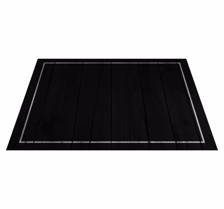 Tischset elegante schwarze oberfläche - TenStickers