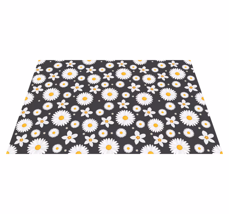Tischset mit gänseblümchen-design - TenStickers