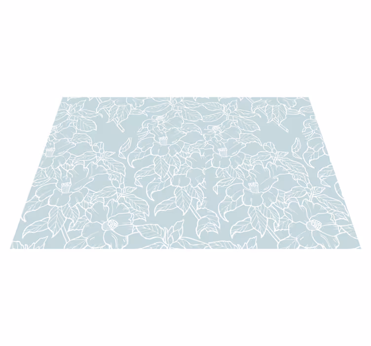 Tischset mit floralem druckdesign - TenStickers