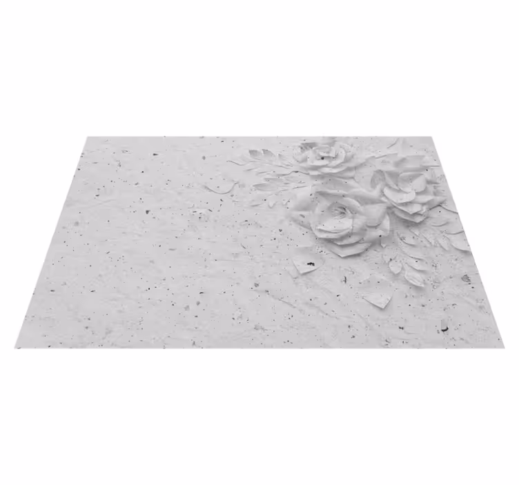 Tischset mit elegantem floralen relief - TenStickers