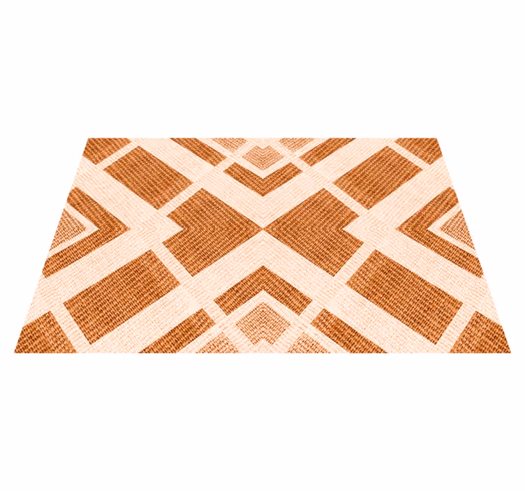 Tischset mit geometrisch strukturiertem design - TenStickers