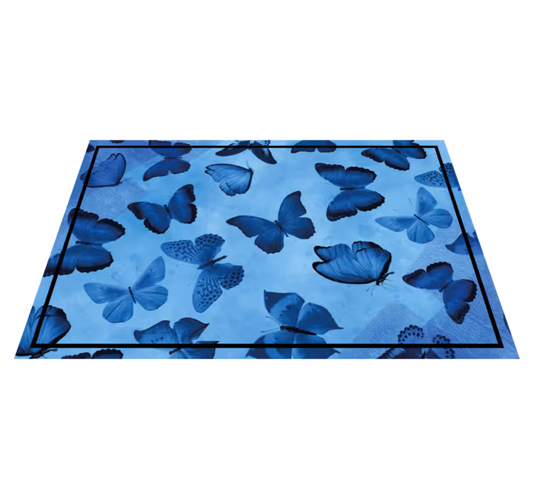 Tischset mit schmetterlingsmuster hintergrund - TenStickers
